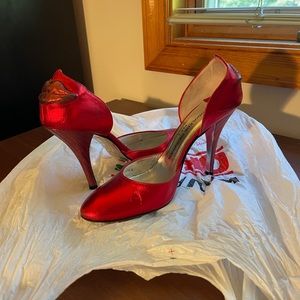 Rodolphe Menudier Paris Sexy Red Lip Heels EU36.5